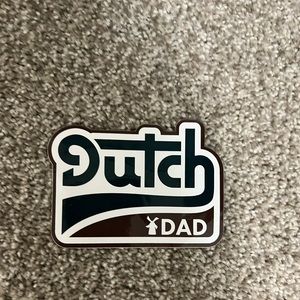 Dutch Bros Dad sticker